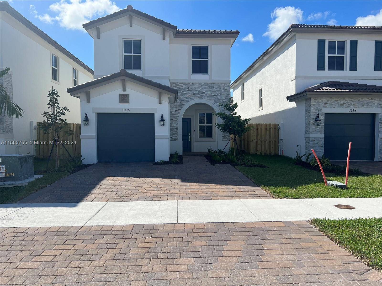 New single home with big fence patio at Westview North, easy access to the major highways, wonderful new gated community with club house.