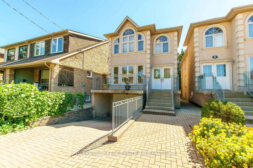 A Beautifully Appointed 3 Bedroom Detached Home In The Very Desirable Area Of Danforth Area.