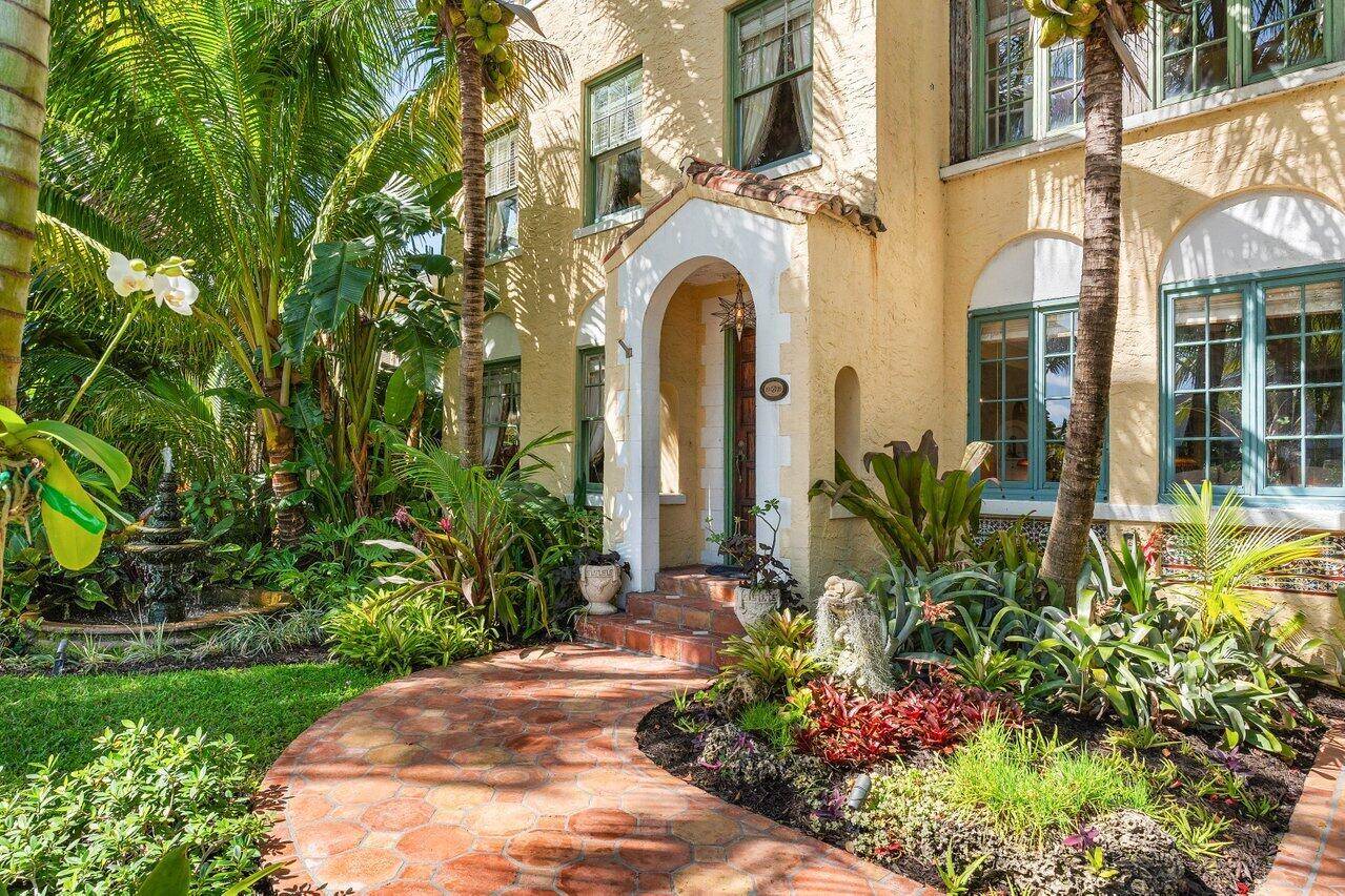 A Timeless Gem The 1926 Addison Mizner Associated Watts Potts Pottery Home A Historic Residence in Flamingo Park.