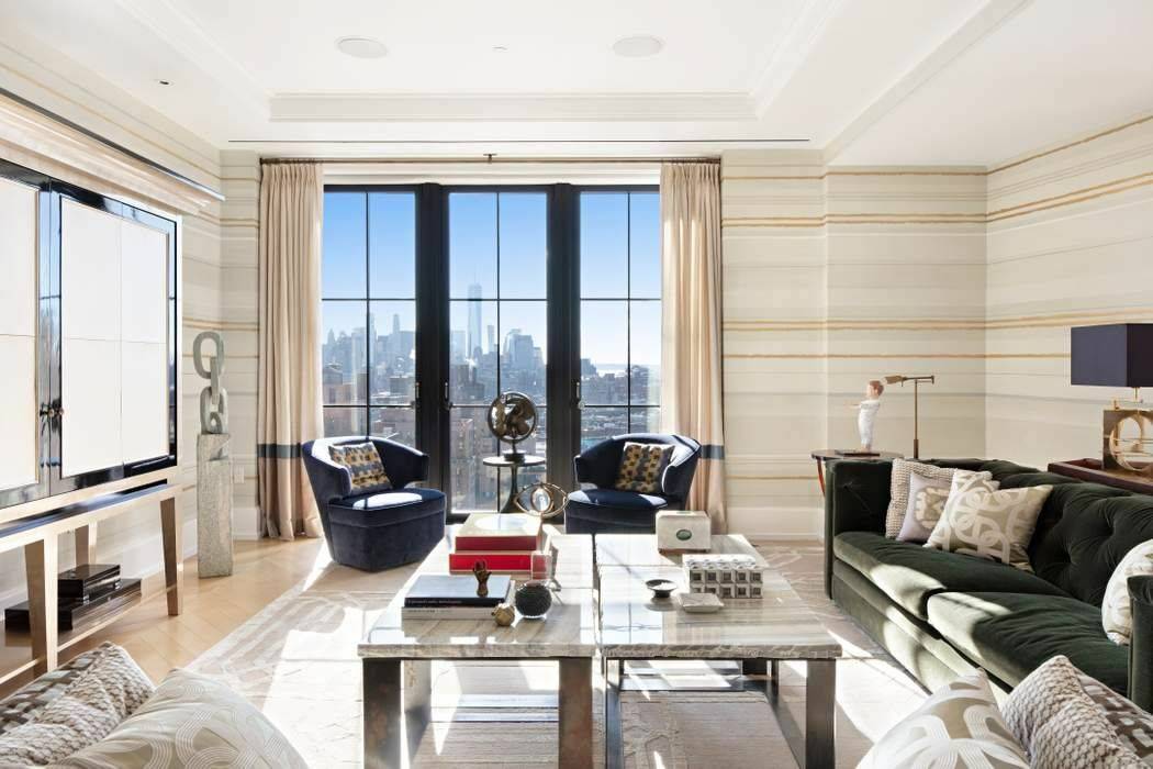 Residence 17BC at Walker Tower is an exquisite example of the marriage of inspired contemporary design with the bold Art Deco proportions of esteemed architect Ralph Walker.
