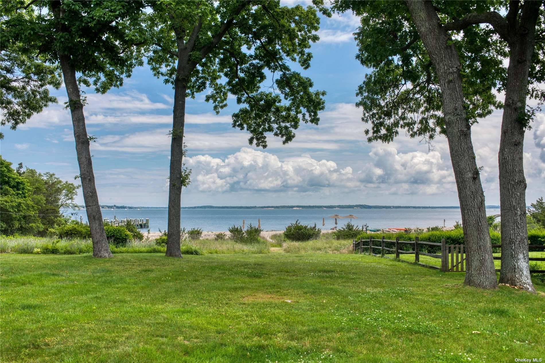Private, serene, waterfront at 3536 Cedar Beach Road.