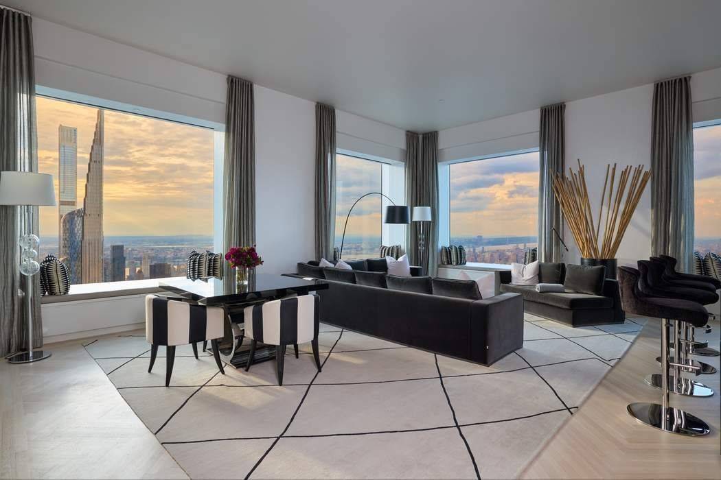 This one of a kind 4, 000 square foot two bedroom, two and a half bath residence at 432 Park Avenue is available for lease.