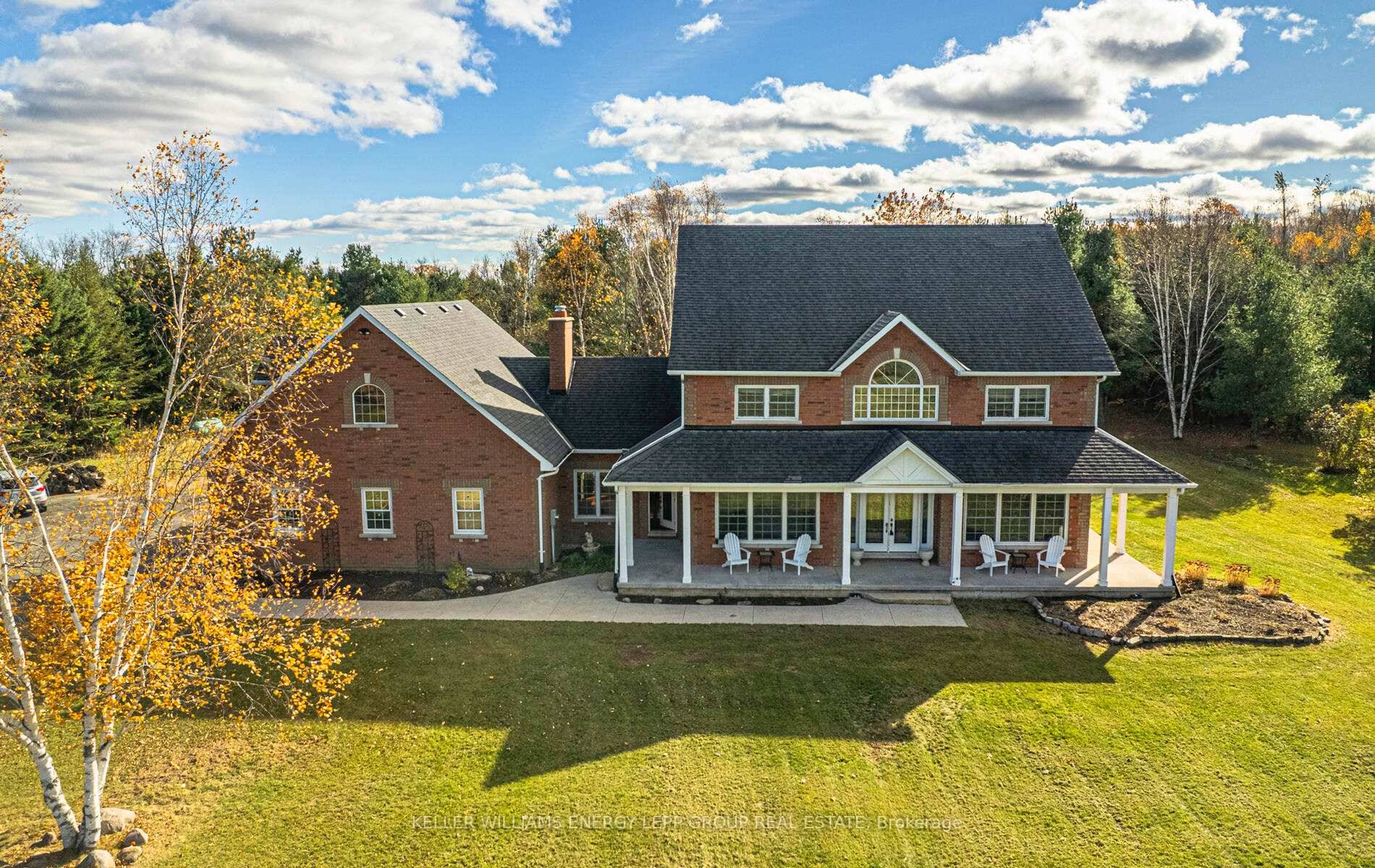 Stunning estate home located on a quiet cul de sac with direct access to the Ganaraska Forest trail system.