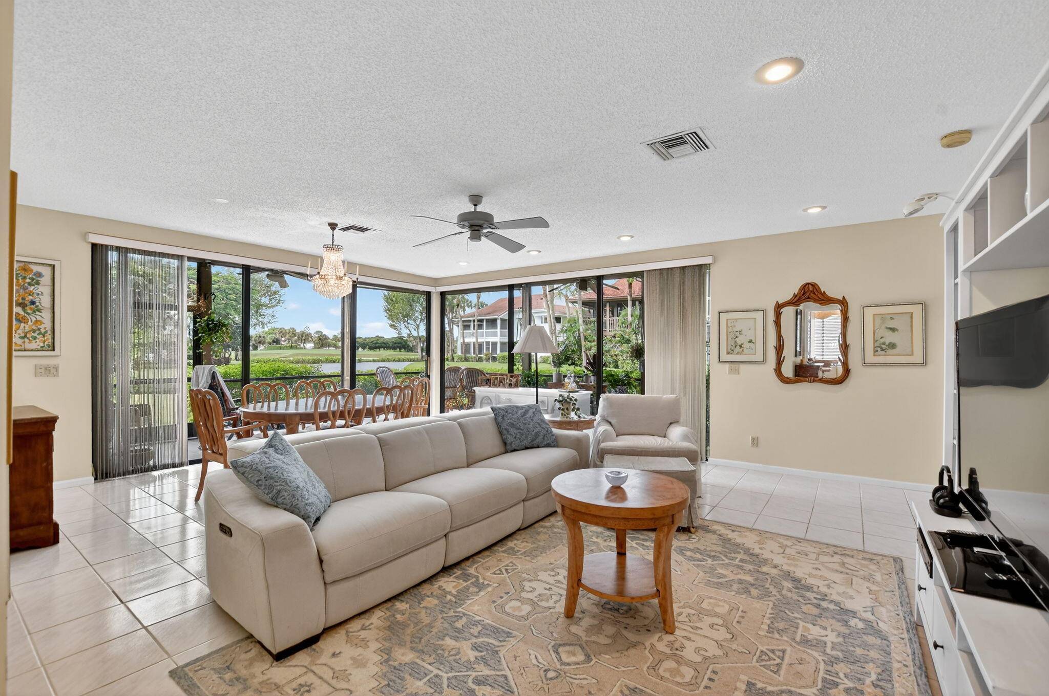 1ST Floor, two bedroom unit in Sabal Lake.