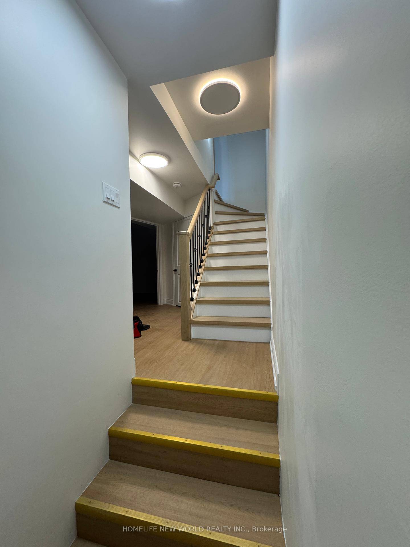 Newly renovated townhouse basement for rent.