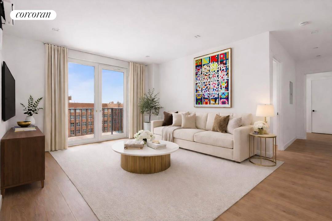 Welcome to Penthouse 7A at The Avanti, a bright, top floor condo offering a spacious, split layout with penthouse comfort and exceptional value in the heart of vibrant Flatbush, Brooklyn.