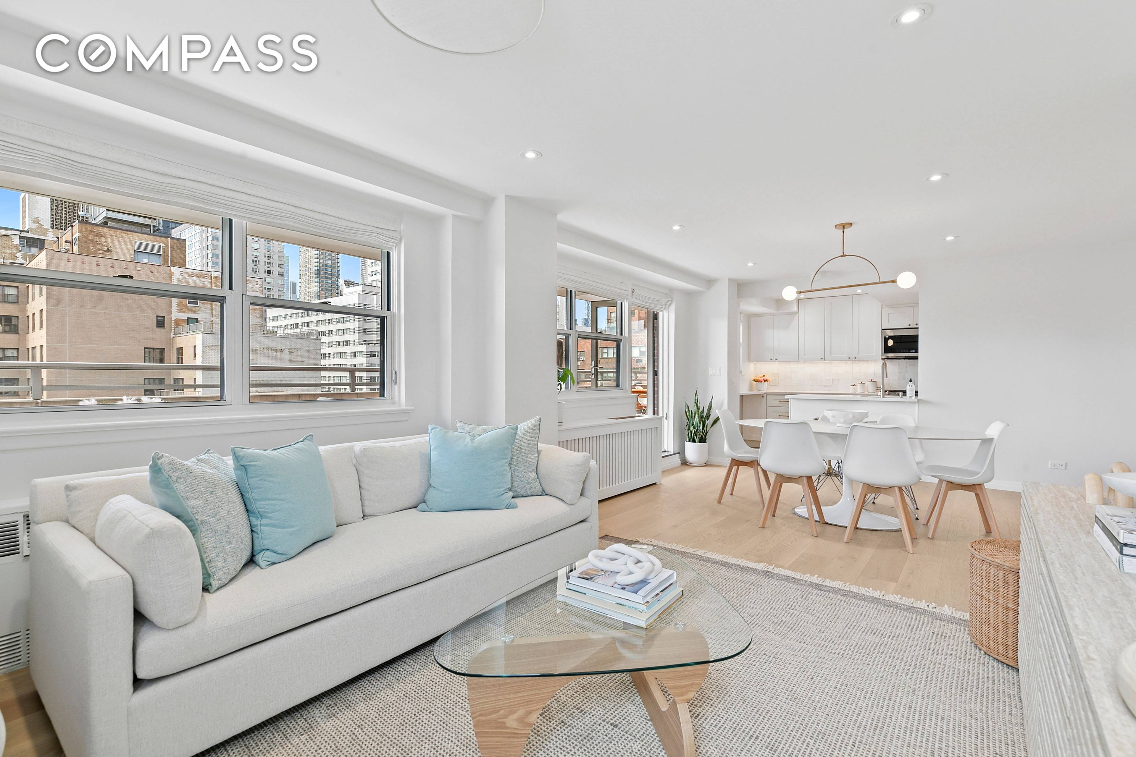Welcome to Apartment 17DEF at 300 East 71st Street a rare opportunity to own a one of a kind, meticulously renovated and newly combined 3 bedroom, 3 bathroom home with ...