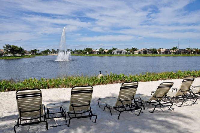 FABULOUS WATER VIEWS, ideally located in the center of the Community, peace serenity awaits !