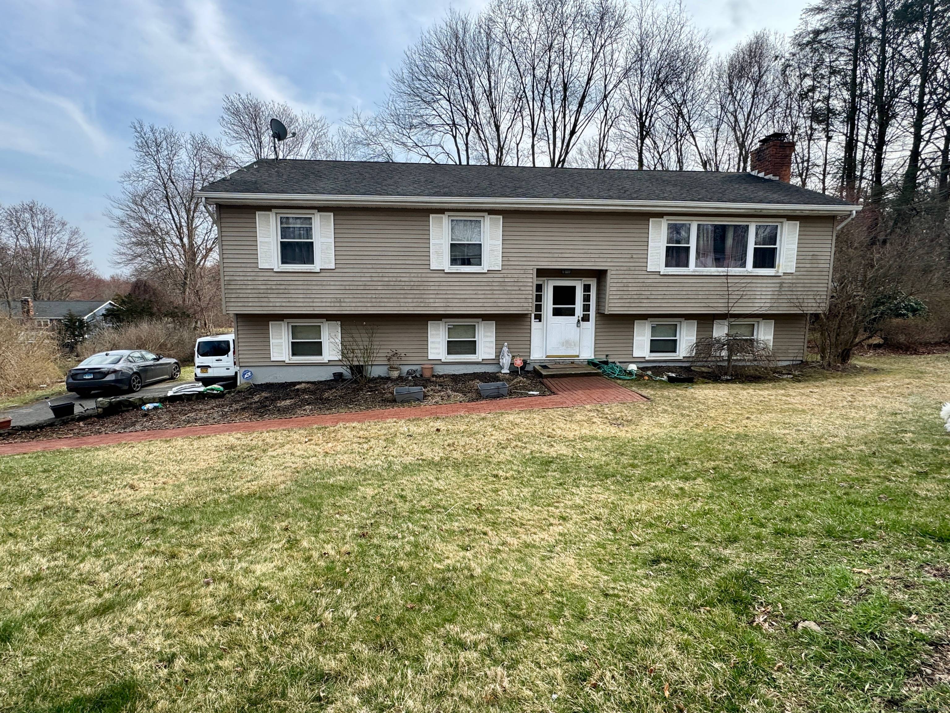 A single family home close to town with spacious bedrooms and living space.