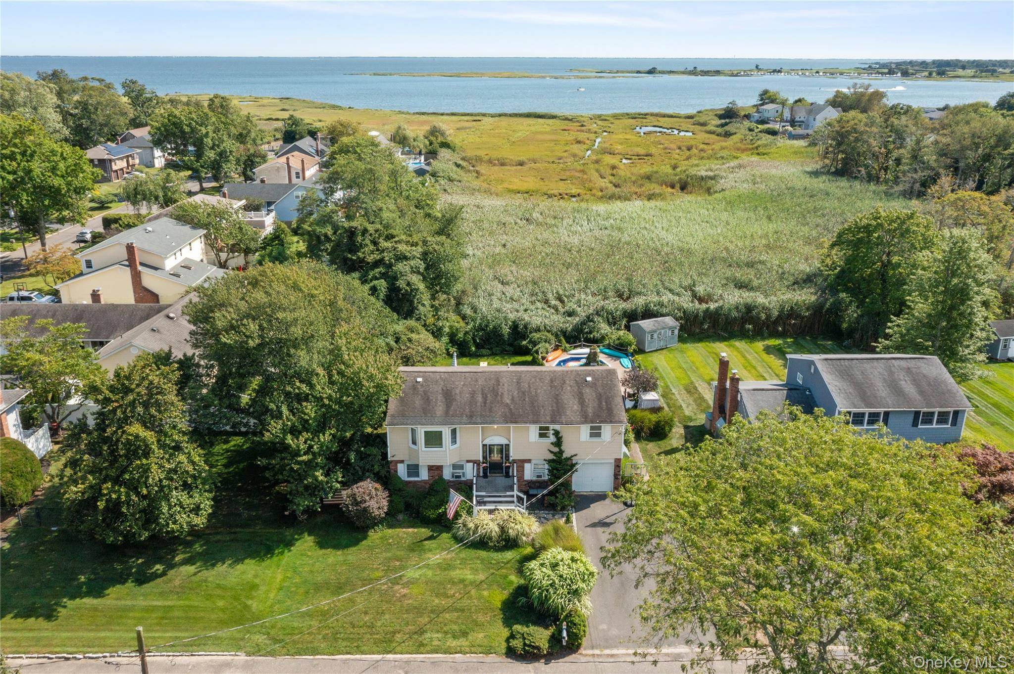 Waterfront home with AMAZING views from the entire living area.