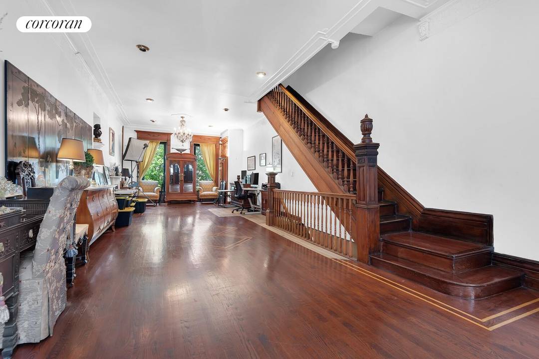 Discover the charm of 247 West 136th Street, a beautifully situated townhouse in the heart of Harlem.