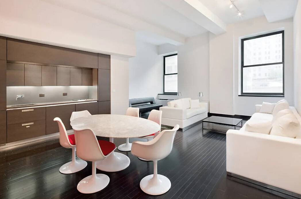 20 Pine Street The Collection Loft Studio with Landmark Views Experience elevated downtown living in this sun drenched, loft style studio at The Collection, 20 Pine Street.