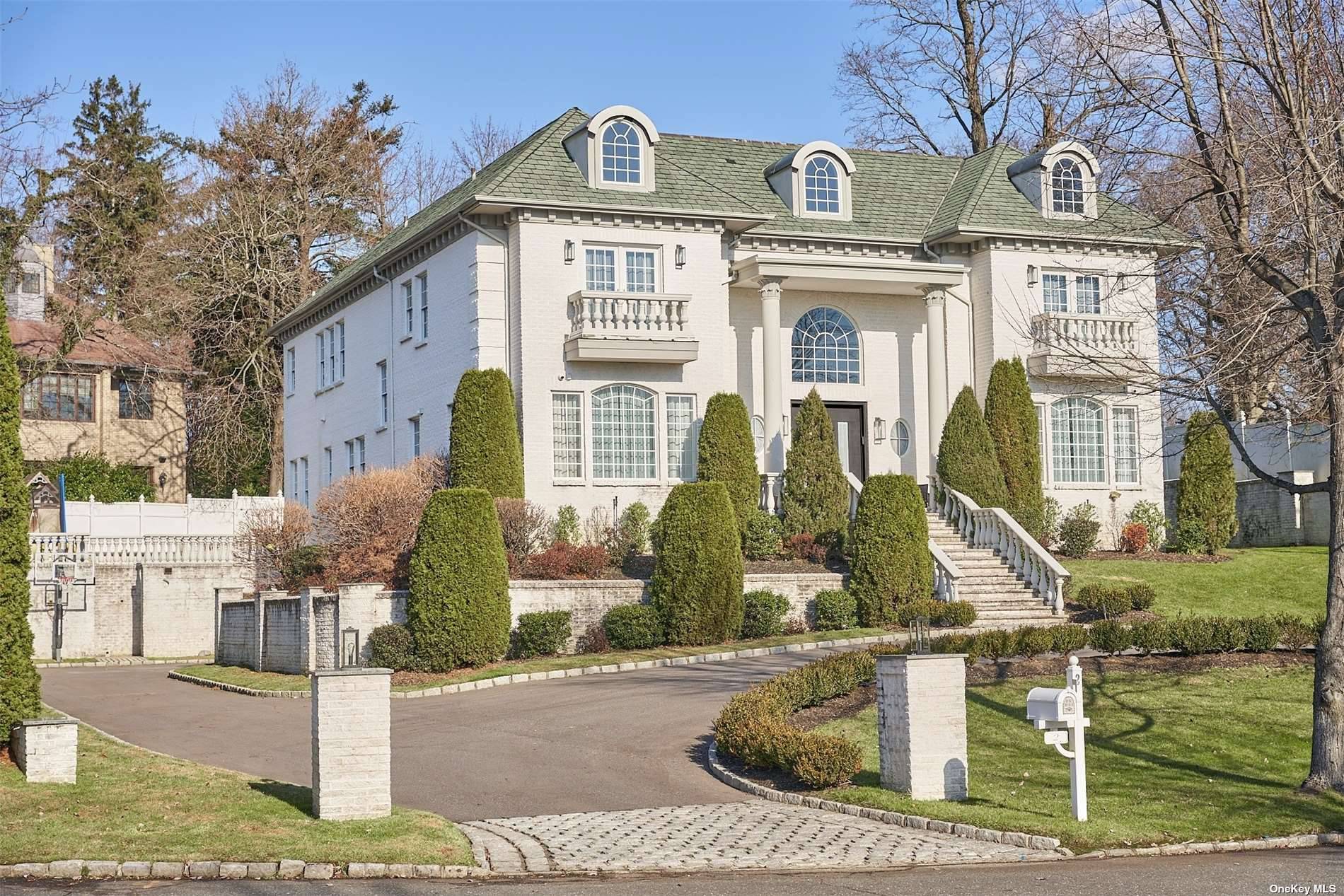 Discover The Allure of This Stunning, Magnificent Recently Renovated Brick Mansion Nestled on A Beautifully Manicured 0.