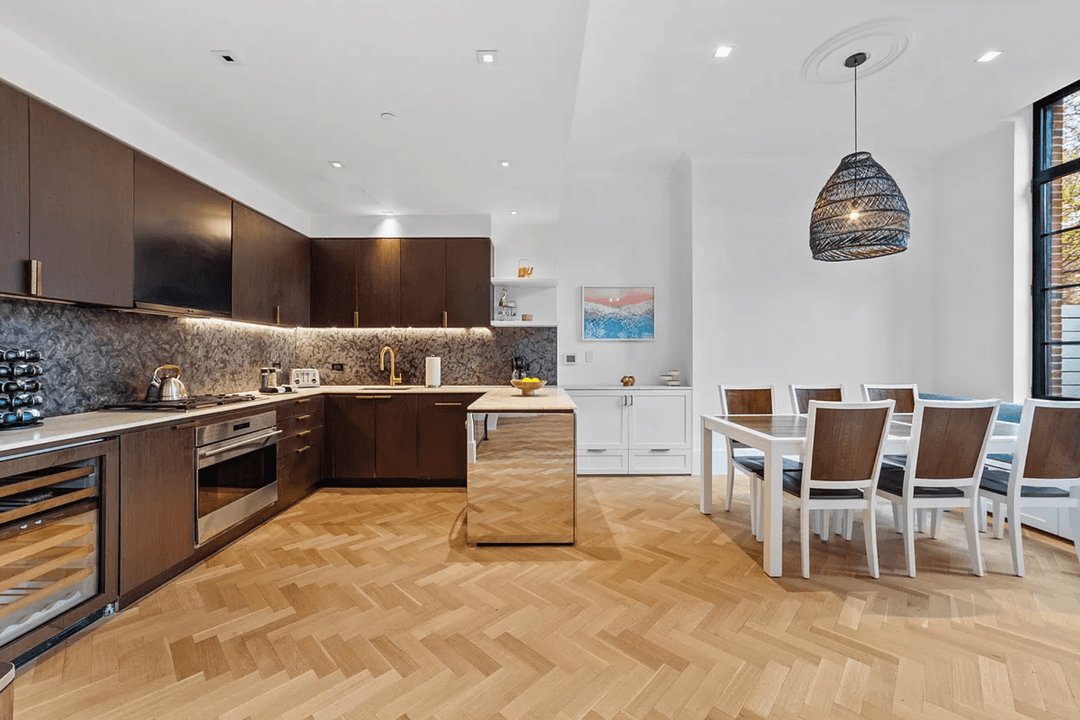 Urban Elegance Meets Garden Serenity in this Duplex.