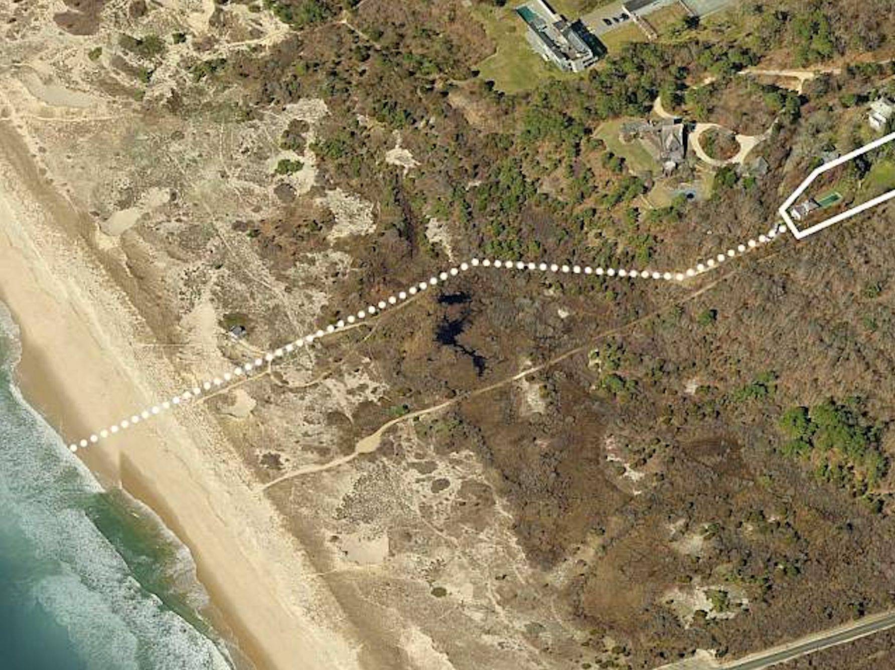 This home in the Hamptons on Further Lane is set on a lovely property.