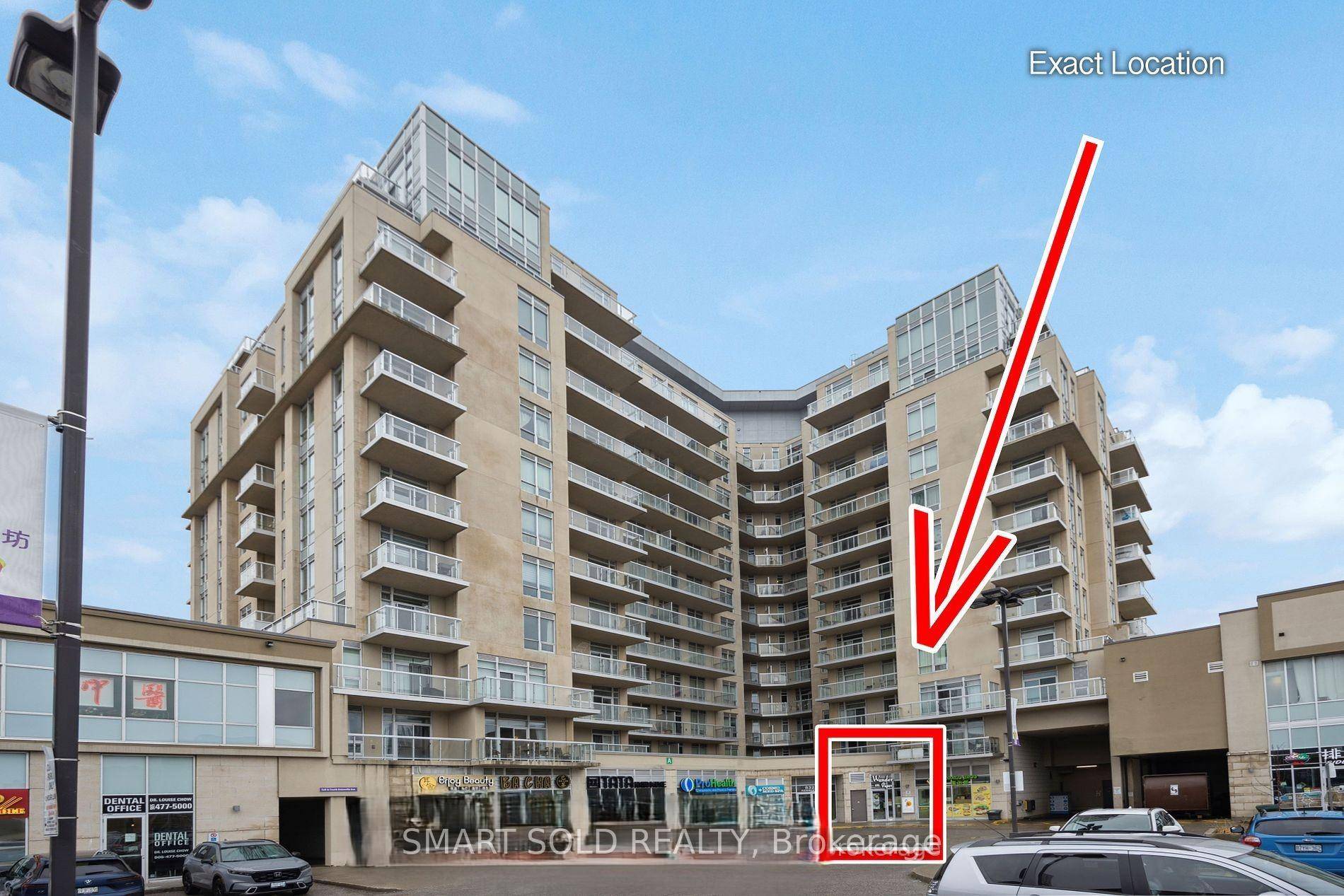 Newly leased with a strong cap rate, one of the best units at the super busy Langham Square in Markham, facing the main parking lot !