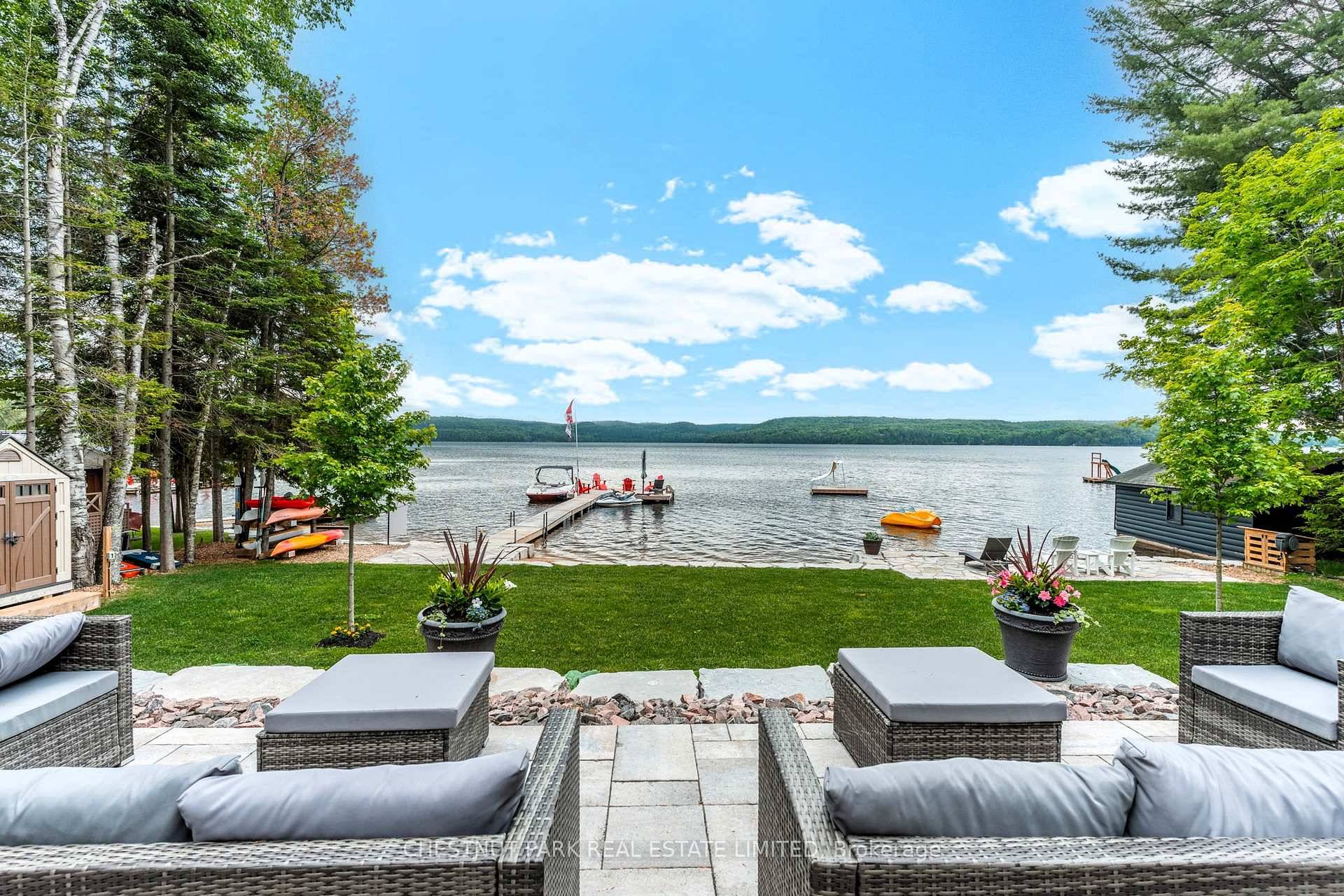 Discover the ultimate in Haliburton Lake luxury living with this exceptional waterfront home for sale in the heart of cottage country.
