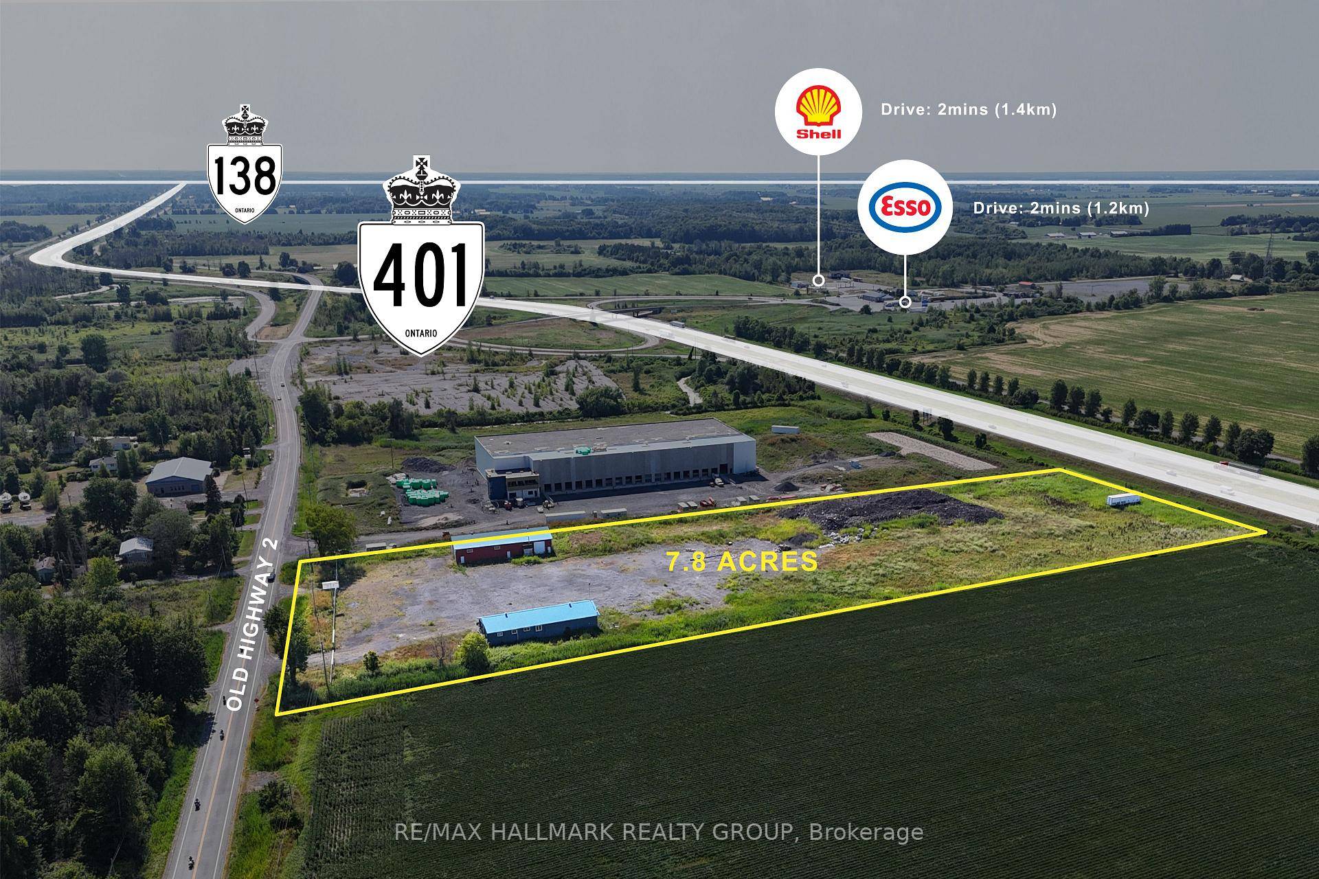 Strategically positioned with highway frontage and exceptional accessibility, this fully secured and fenced 7.