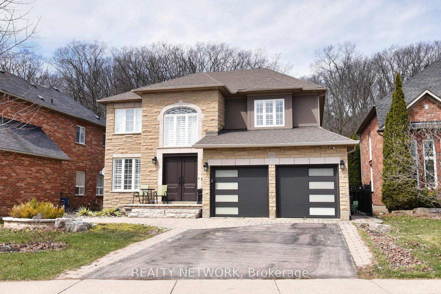This stunning home offers many upgrades and high end finishes on a premium lot.