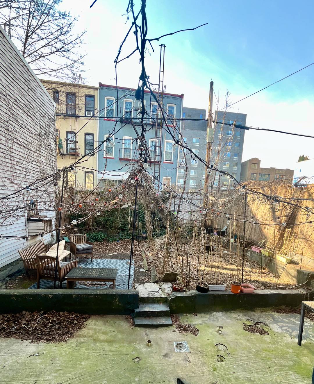 Huge Private Garden in the rear.