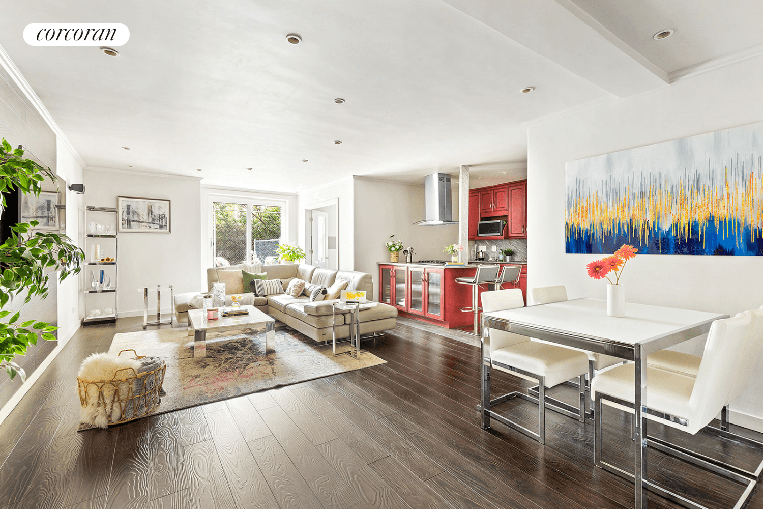 Welcome to 8301 Ridge Blvd, Apt 1H, a true rarity in Brooklyn this stunning turnkey 2 bedroom coop offers direct access to an in ground pool right from your apartment ...