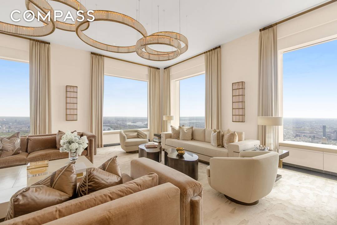 Perched atop the entire 88th floor of 432 Park Avenue, this extraordinary penthouse offers a truly unmatched living experience.