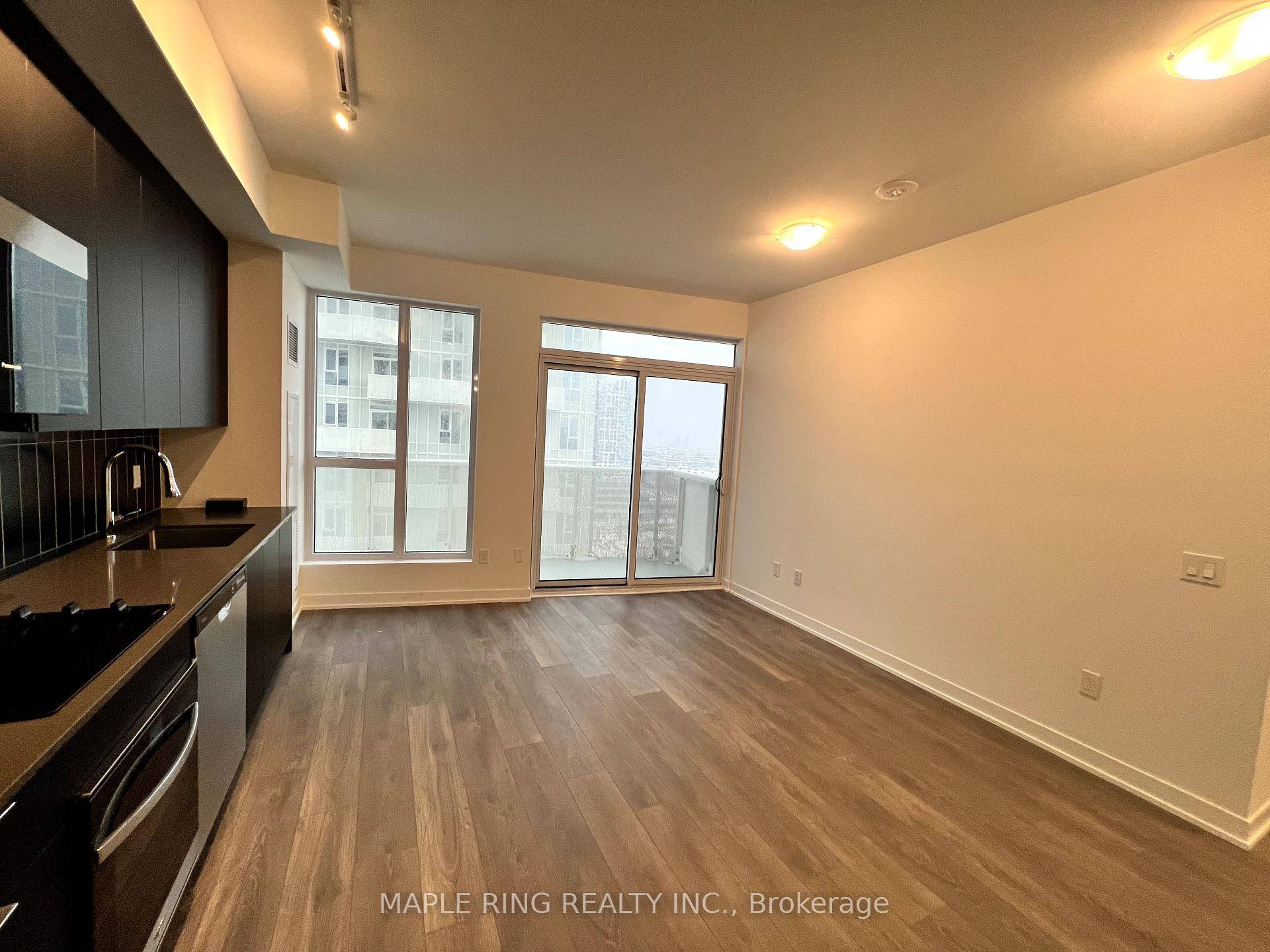 Welcome to the stunning, never before lived in 2 bedroom suite at Abeja Tower 3.