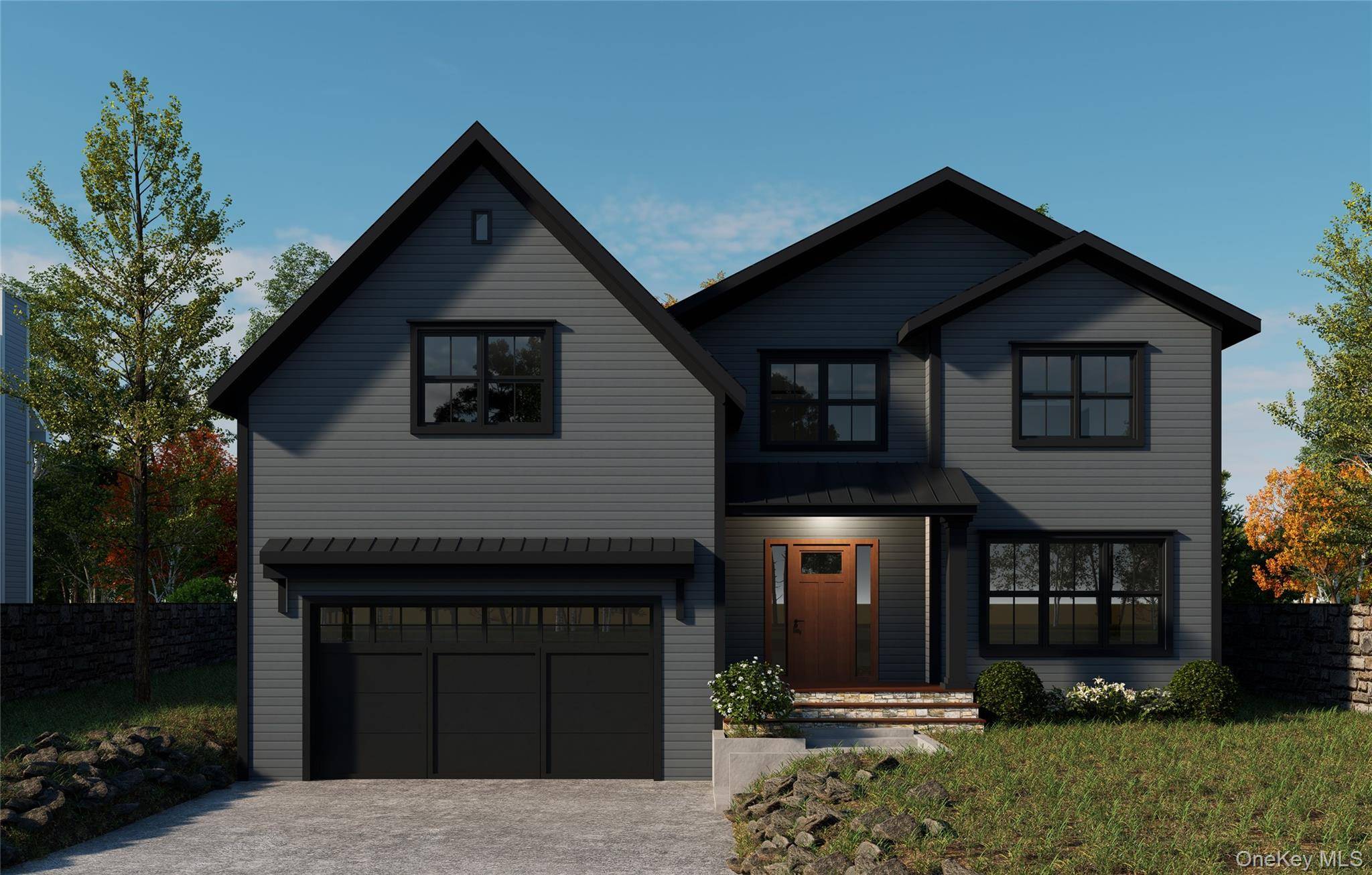 Discover the perfect blend of elegance and modern comfort in this stunning new construction Modern Farmhouse Colonial situated on an exclusive street adjacent to Engineer s Golf Course.
