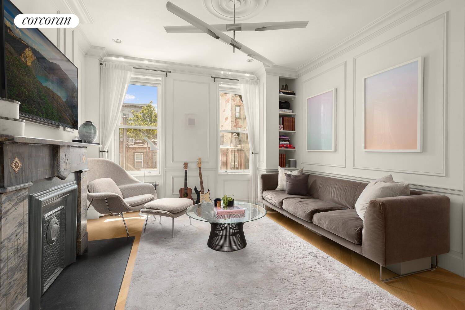 This impeccably designed 2br 2ba home, located on highly desirable West 10th Street in the heart of the West Village, was gut renovated to the highest standard in 2015.