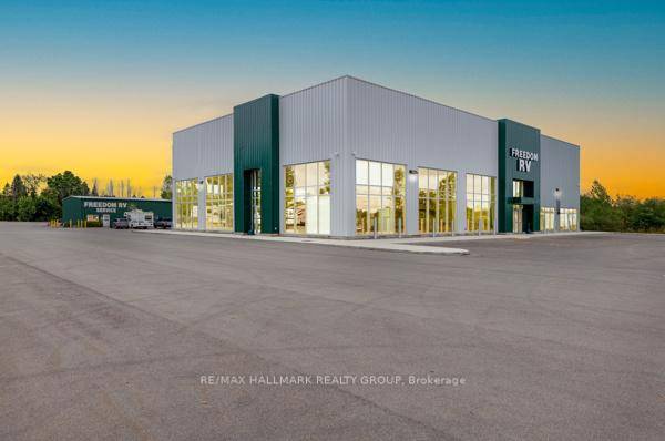 25, 000 Vehicles Day pass by this Exceptional 4 Acre Commercial Property with Versatile Buildings and 2 Year Old Showroom Space.