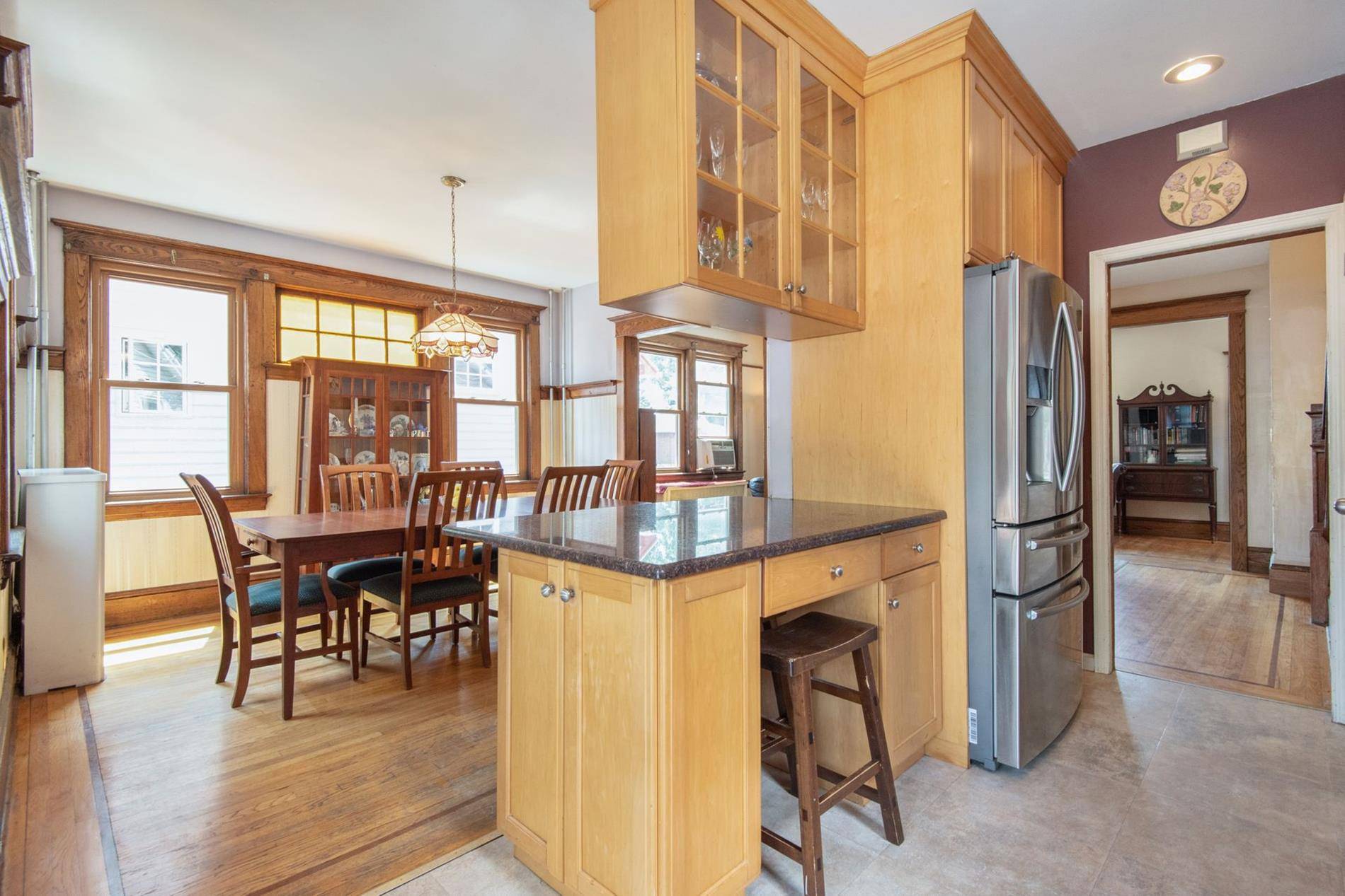 Entertain at home in this fully detached single family Colonial located in Manor Heights.