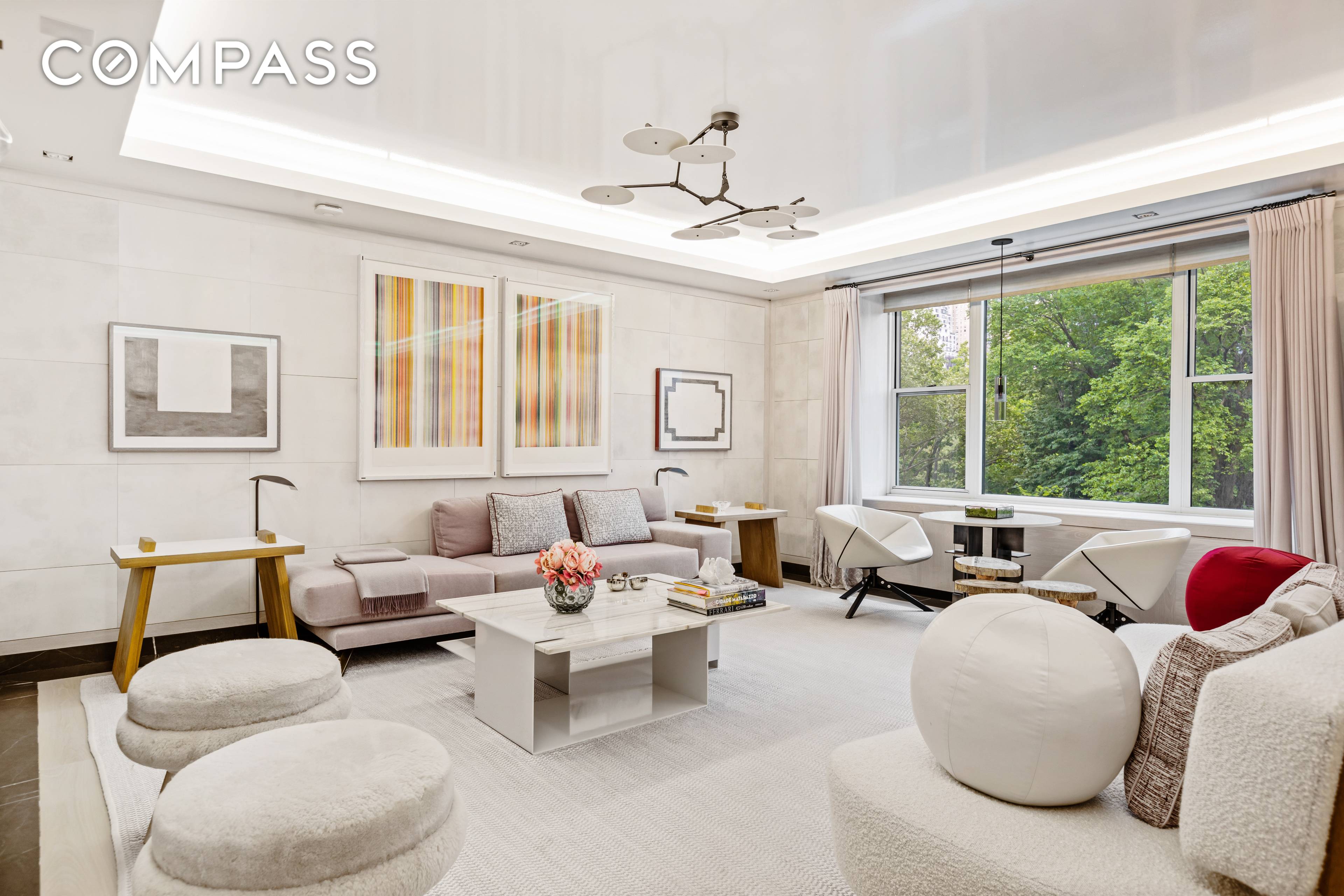 This rarely available gracious 8 room apt with living room, library and master bedroom facing the Park has oversized windows which allow great light and views.
