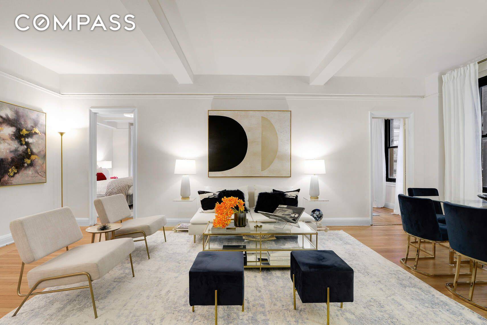 Welcome to apartment 2C, a graciously sized corner 2 bedroom home nestled in a sophisticated, truly full service, pre war building in prestigious Sutton Place, offering a perfect blend of ...