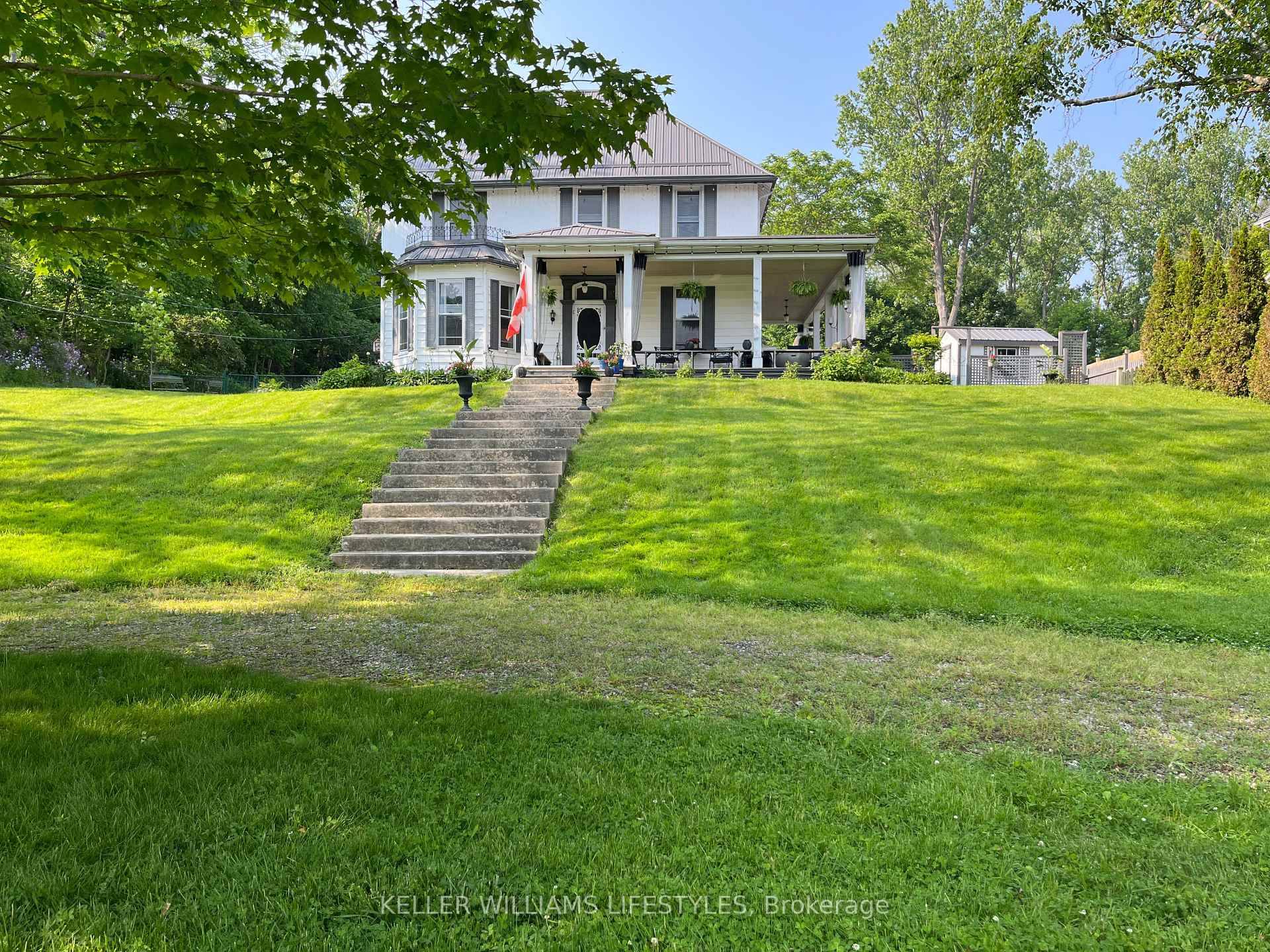 Lawn Villa A Grand Century Home with Historic Charm amp ; B amp ; B PotentialWelcome to Lawn Villa, a stately and historic home in the heart of Port Stanley.