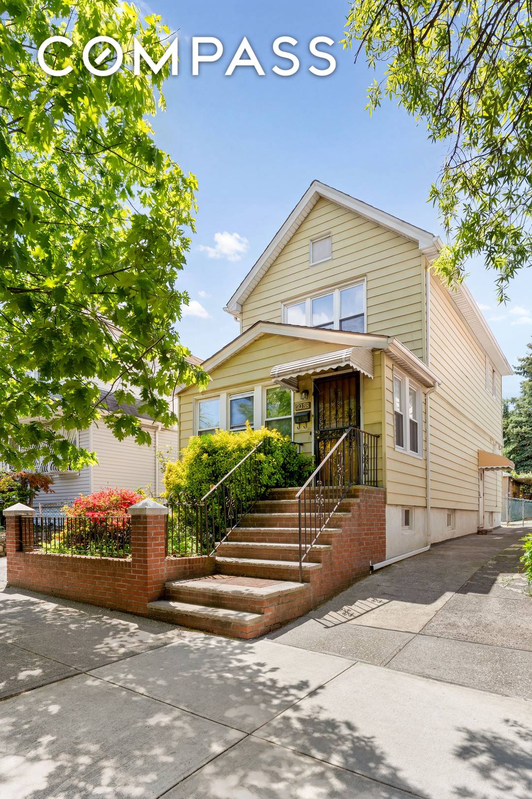 Single Family Home with Exceptional Potential in South Corona This traditional pre war single family home offers a rare opportunity to renovate and reimagine a spacious residence in South Corona.