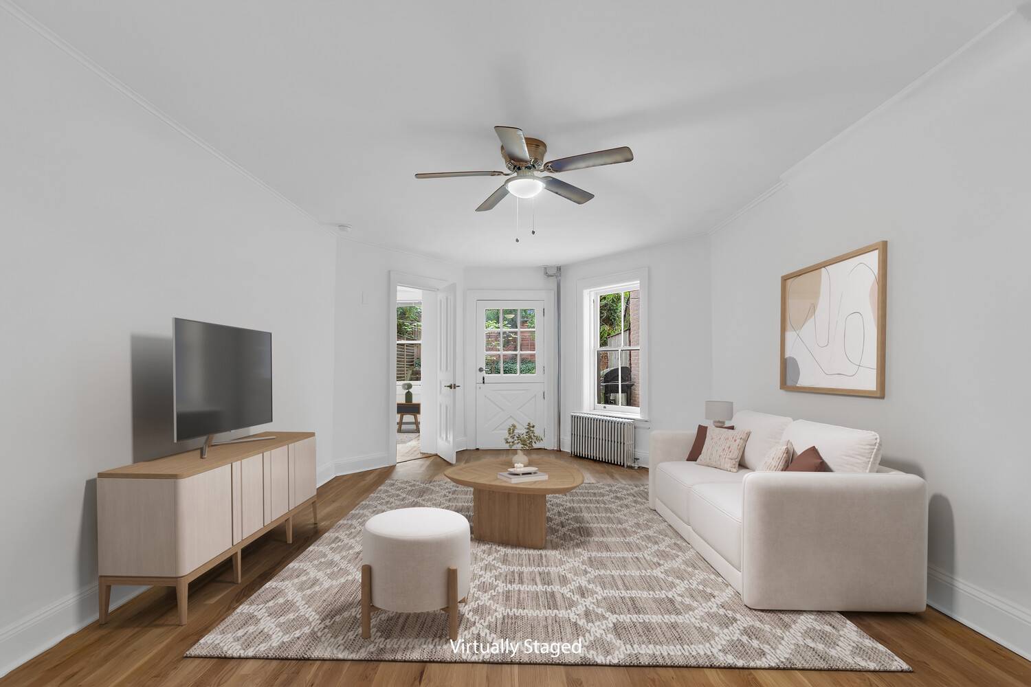 Newly Renovated ! Sprawling Two Bedroom with Private Garden available NOW !