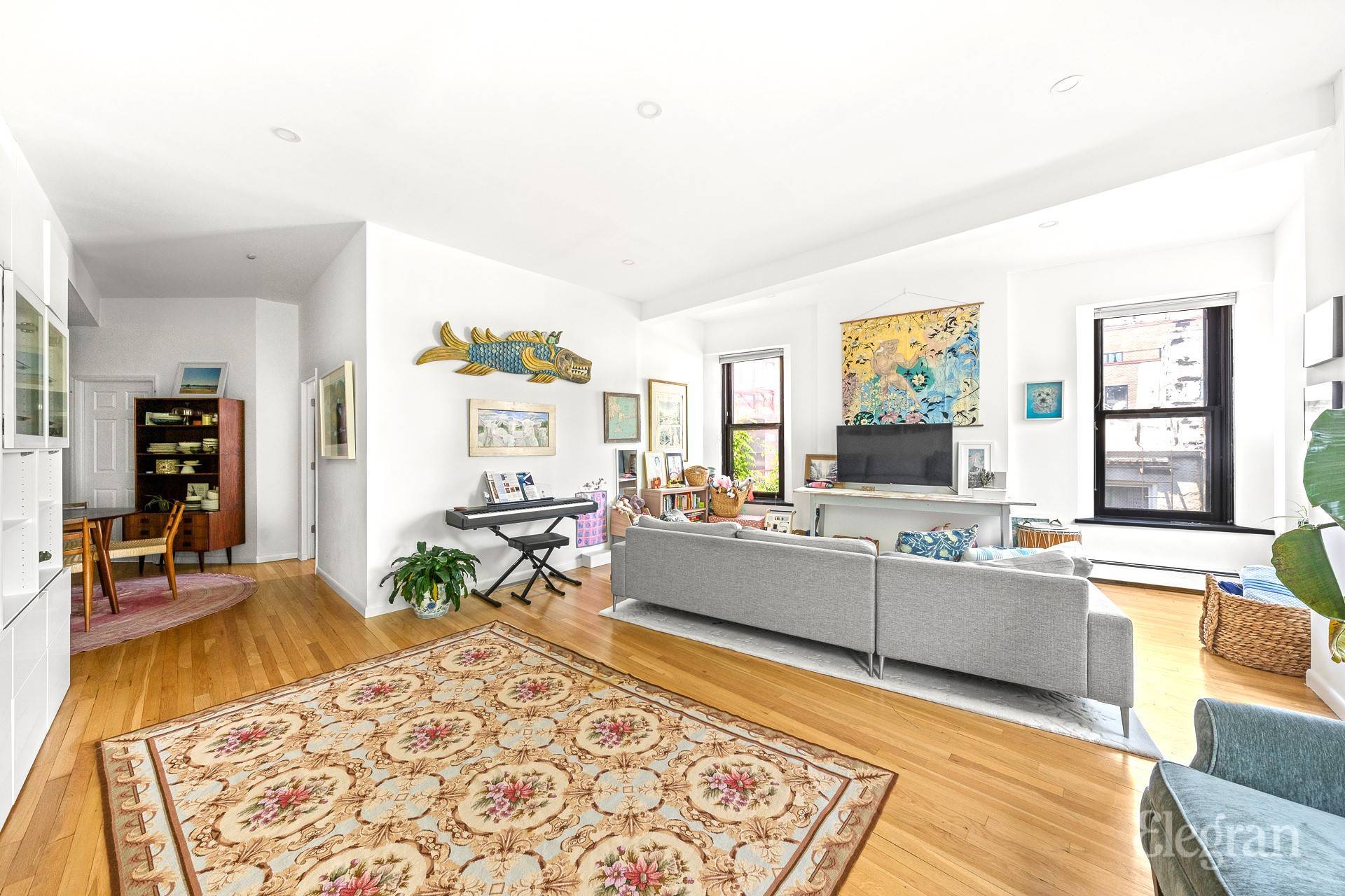 Flooded with natural light from ten oversized windows, this expansive 3 bedroom, 1 bath home offers the perfect blend of size, comfort, and convenience.