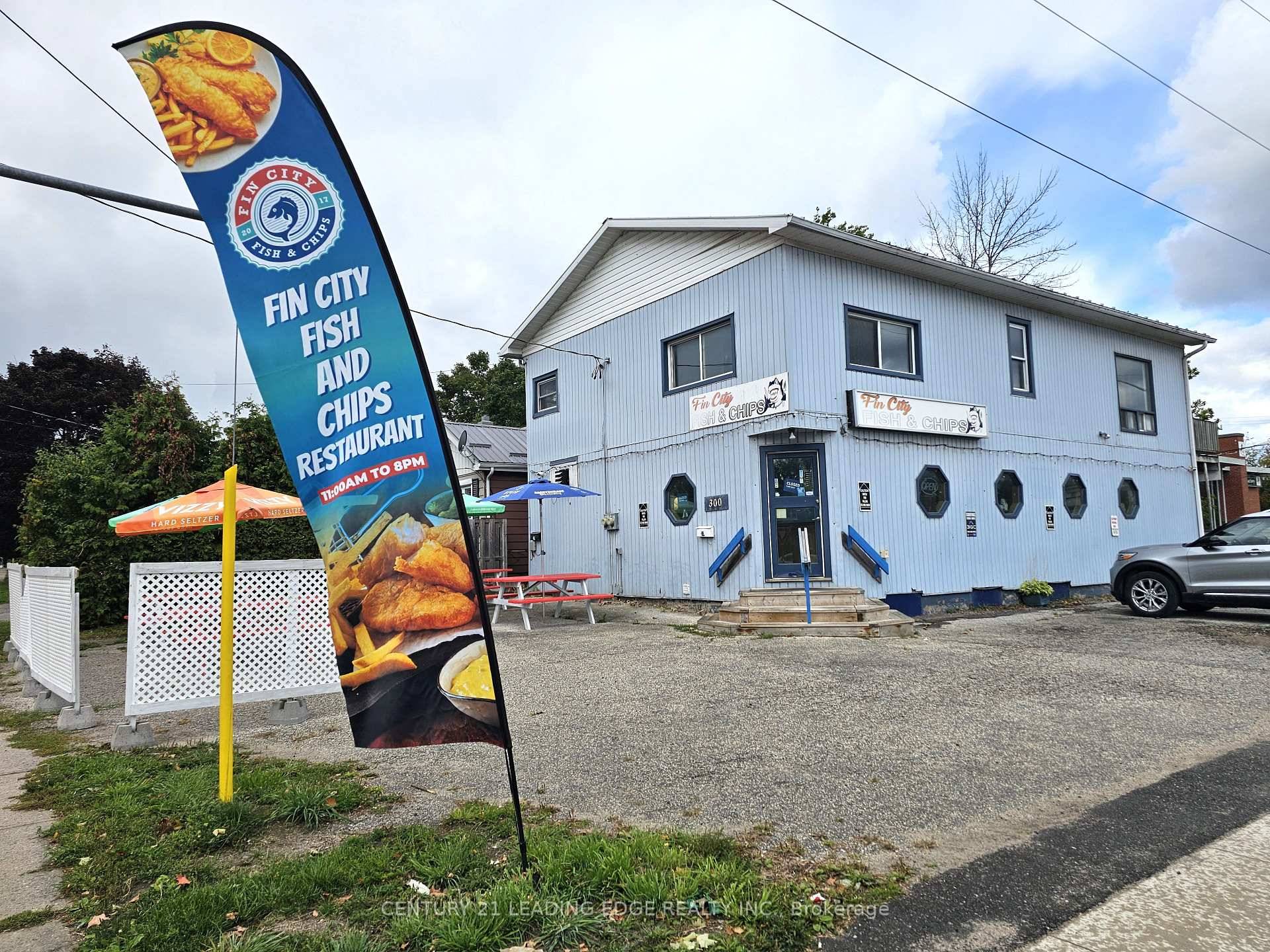 Excellent opportunity to own and operate a busy Fin City Fish amp ; Chips franchise in the heart of Orillia.