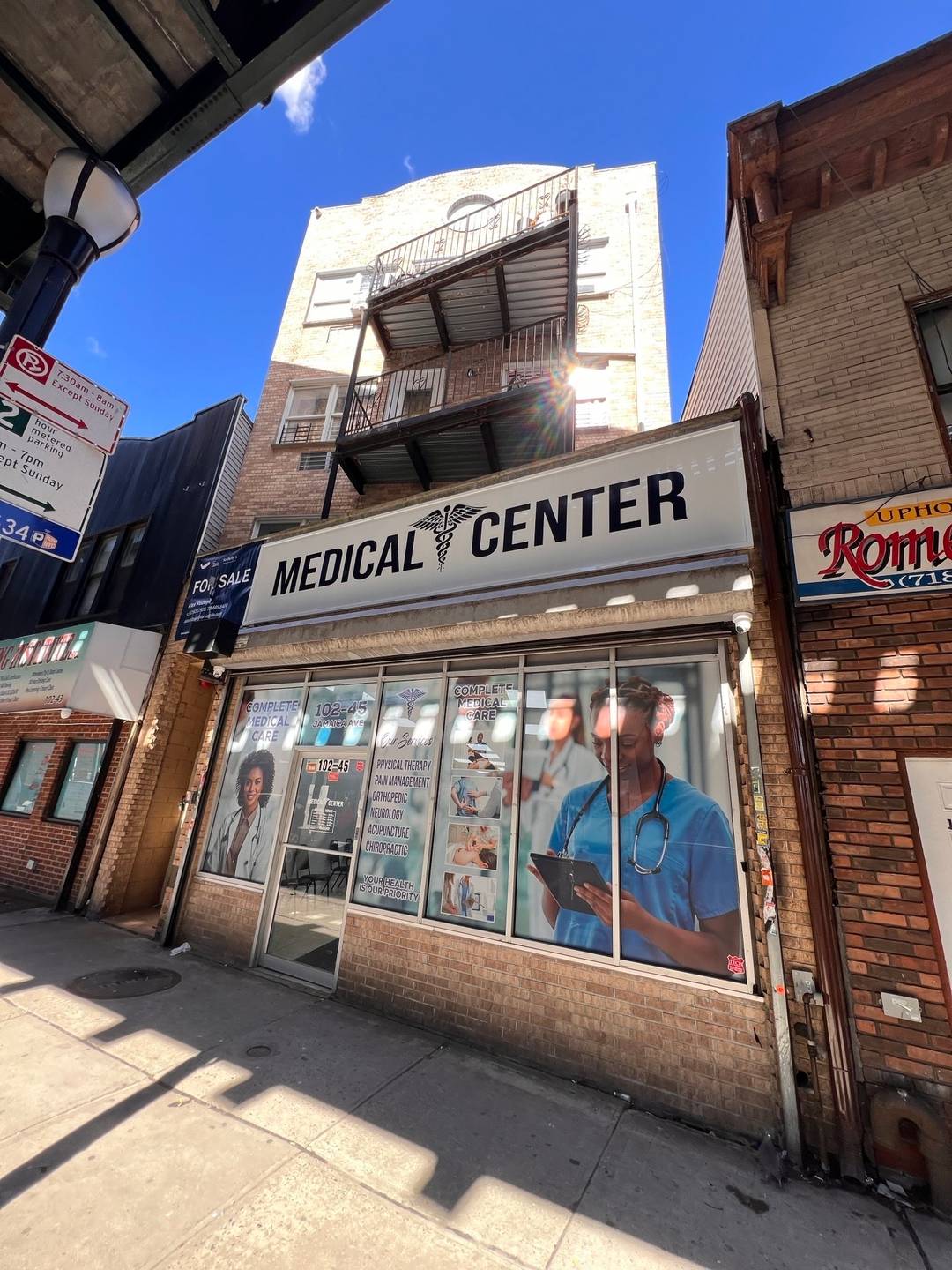 Multi unit mixed use building on a prime commercial Street Jamaica Avenue.