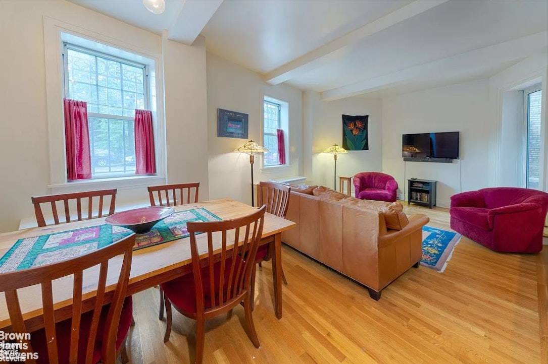Enjoy your own private backyard in a beautiful Pre war Doorman Condo.