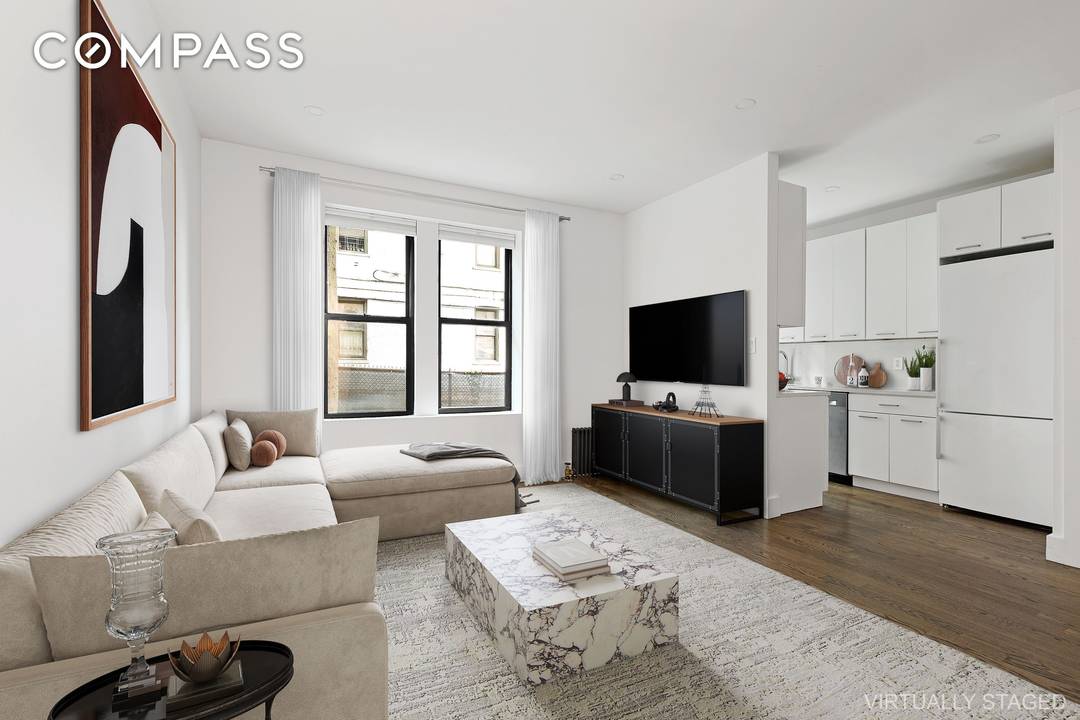 Prime Prospect Lefferts Gardens Renovated 2 Bedroom, 2 Bath Condo Welcome to this beautifully renovated split two bedroom, two full bathroom residence, offering approximately 767 sq.