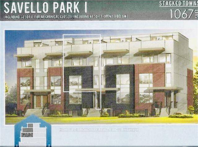 Premium Multi Level Stacked Townhome In Prime Location Of Downsview Park.