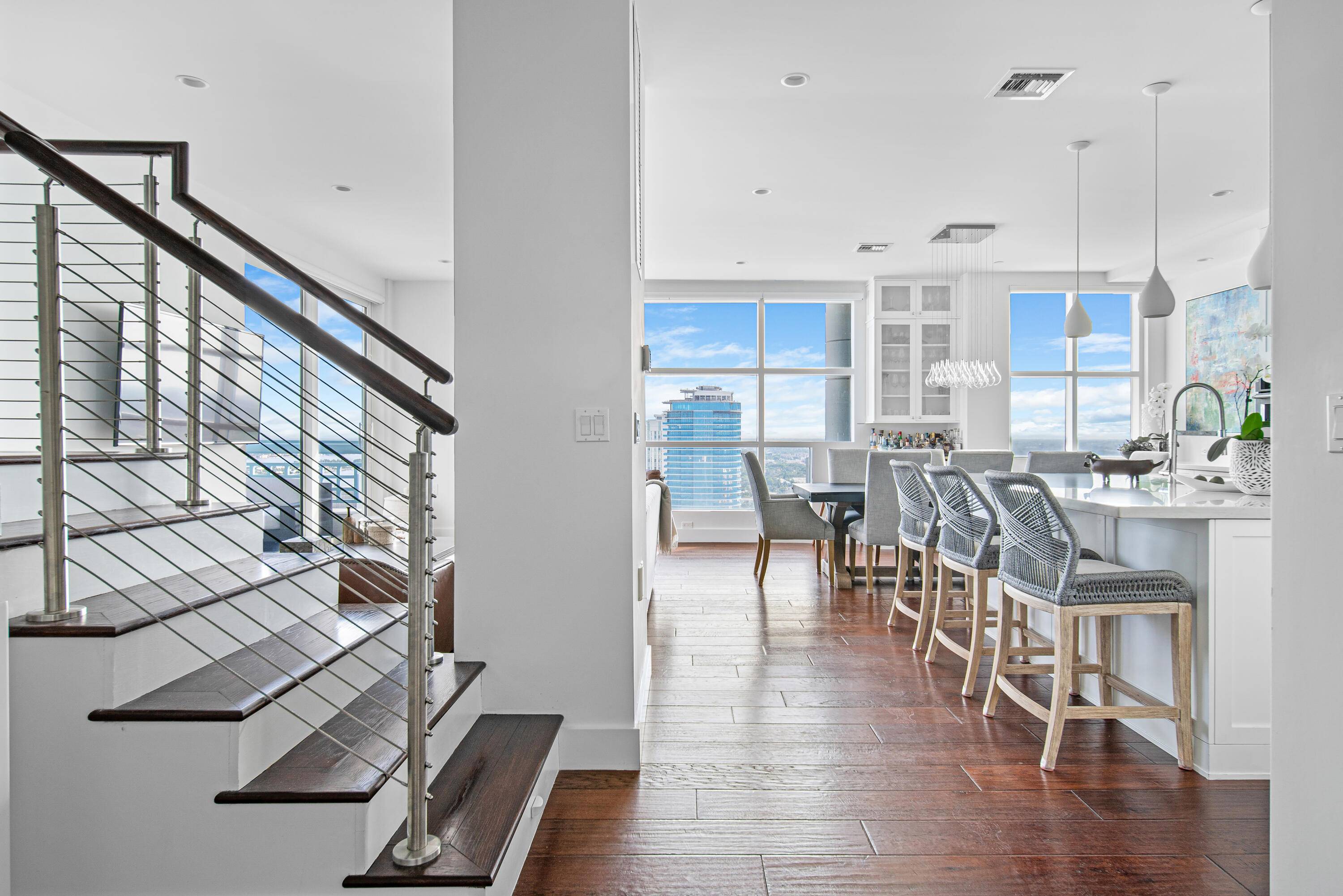 Introducing an exceptional opportunity to reside in this exquisite three story contemporary high rise condo at 222 Lakeview Ave.
