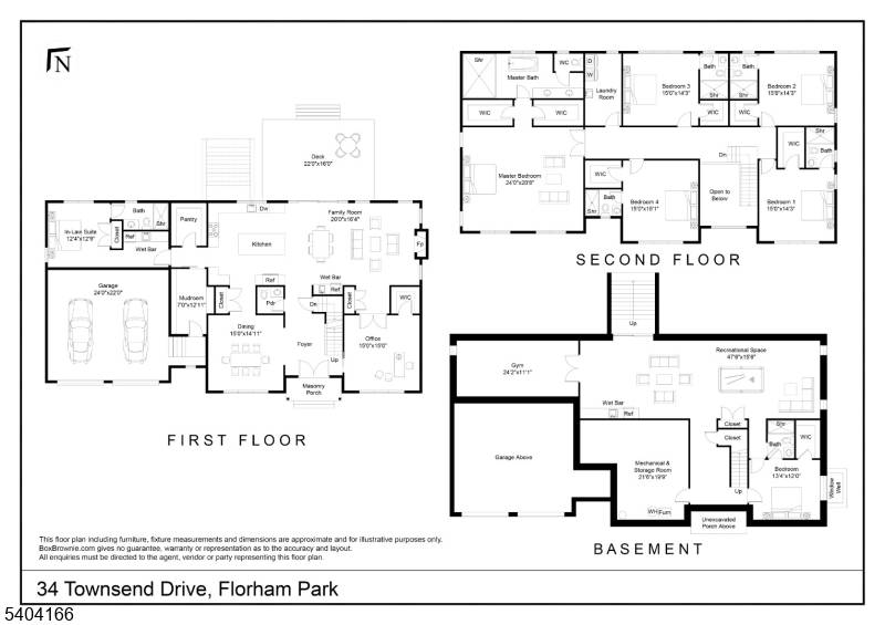 This stunning new construction in Florham Park offers 6, 800 sq ft of luxury living with 7 bedrooms and 7.