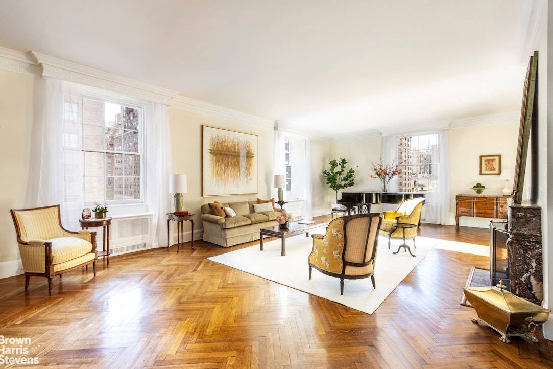 Ideally located in one of Park Avenue's finest prewar cooperatives, at the corner of 72nd Street, this extraordinary 14 room residence has massive proportions and 100 feet of Park Avenue ...