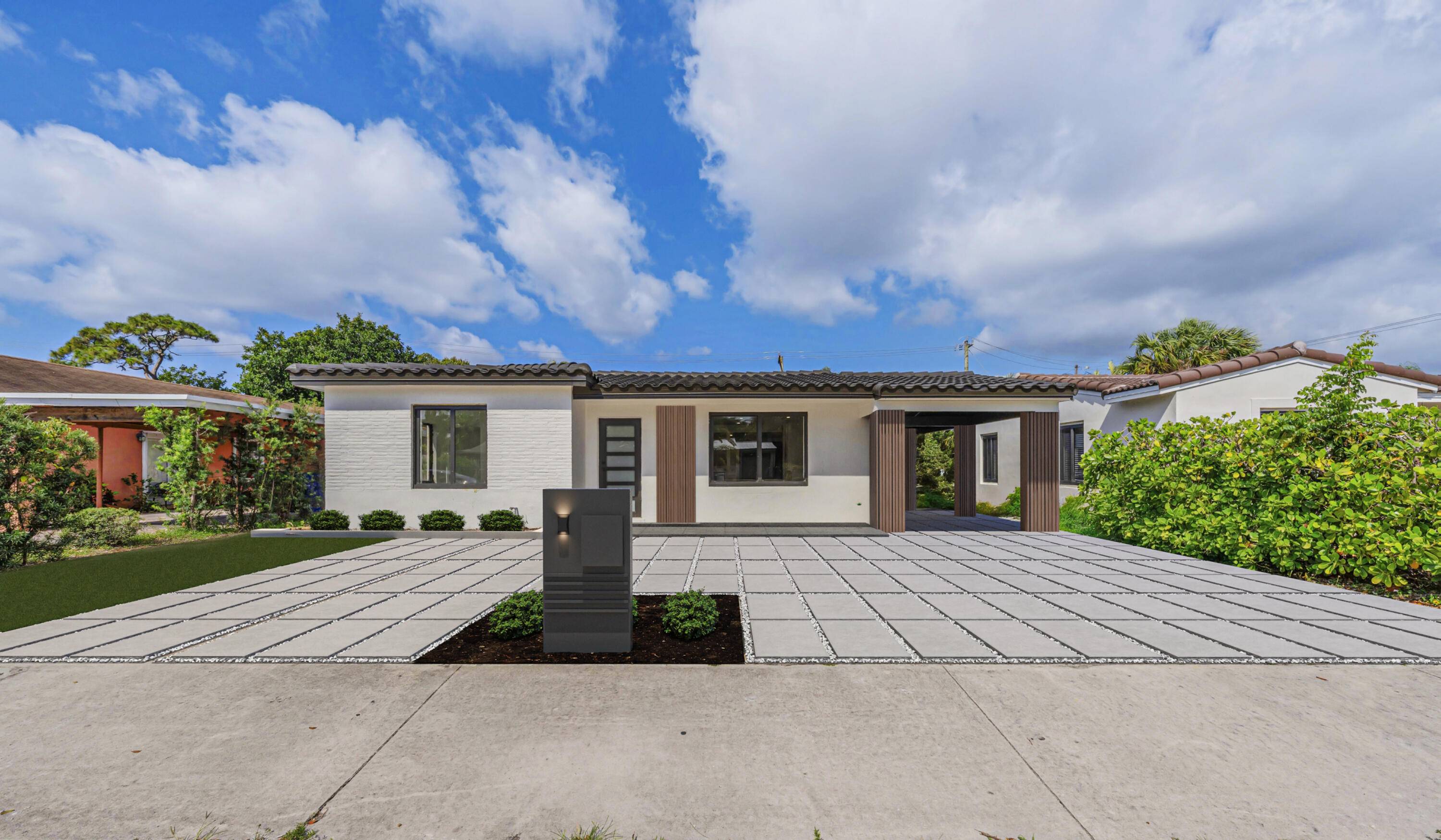 Unlock the potential of this unique 3 bedroom, 2 bath home.