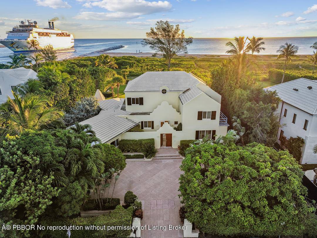 This rare, direct oceanfront estate sits on an expansive 54, 000 SF lot with an impressive 100 feet of pristine beach frontage.