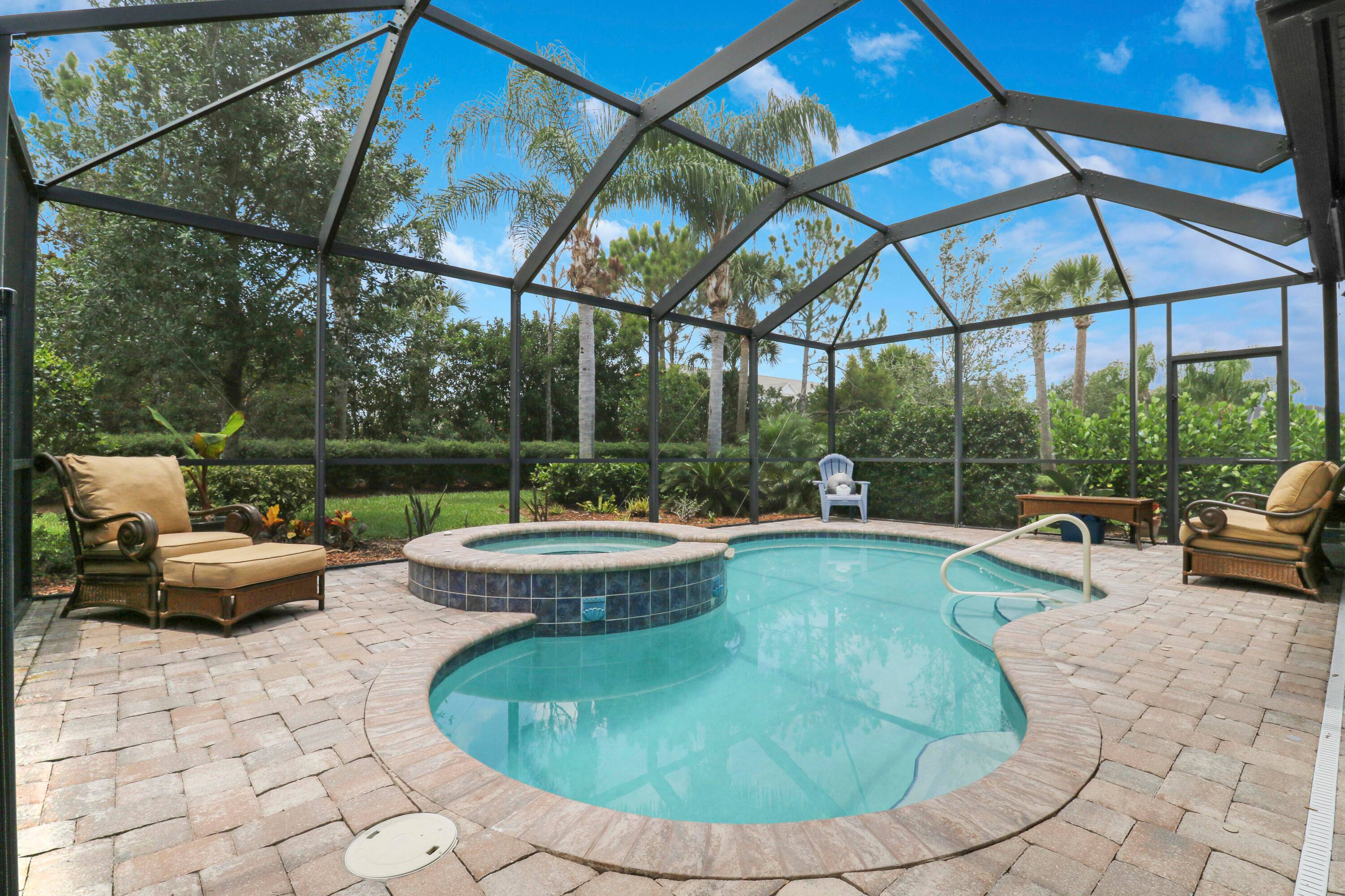 Heated pool and spa home with your own private resort !