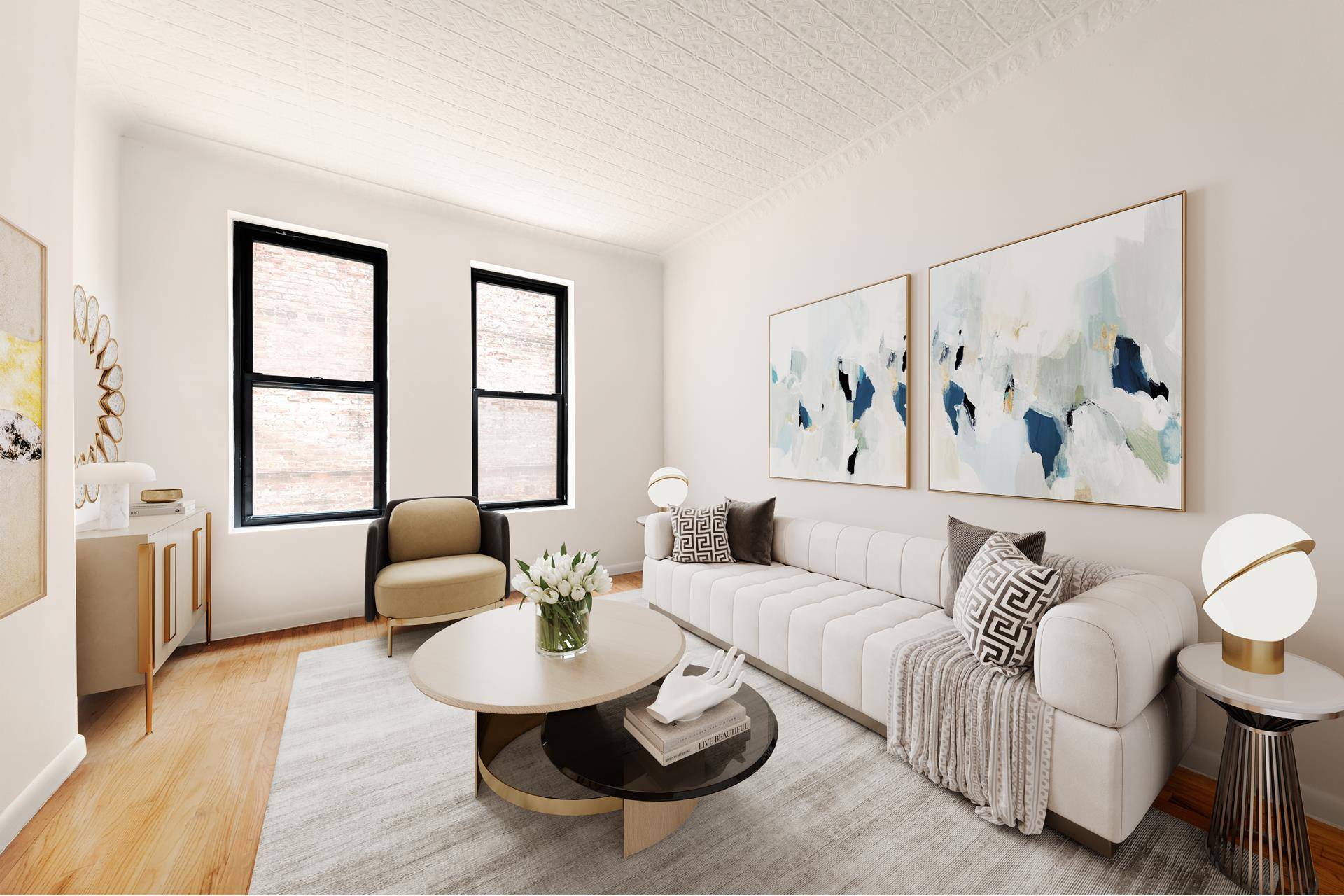 Apartment 3 is a spectacular, renovated one bedroom !