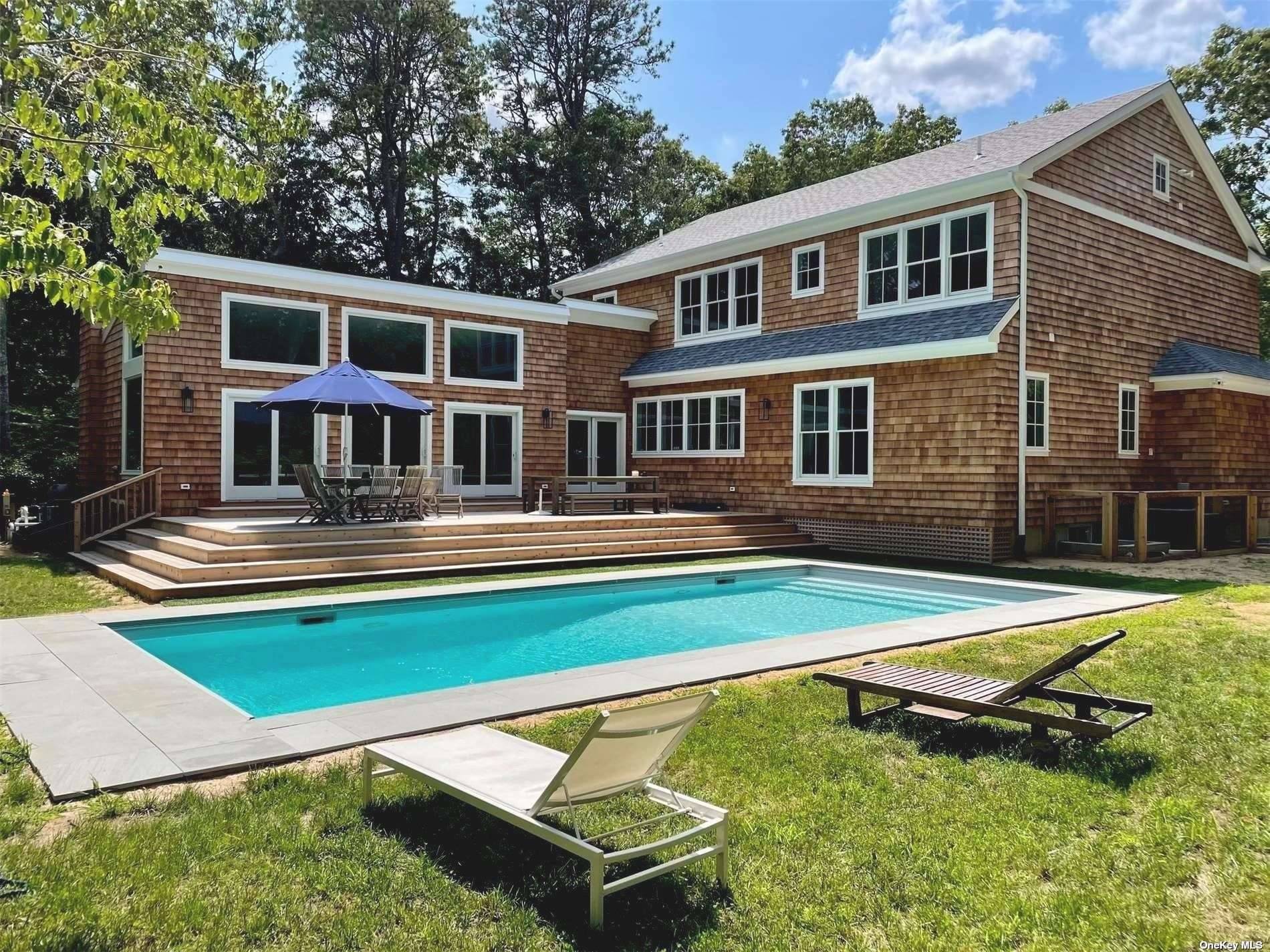 Sublime summer rental in the heart of Quogue Village.